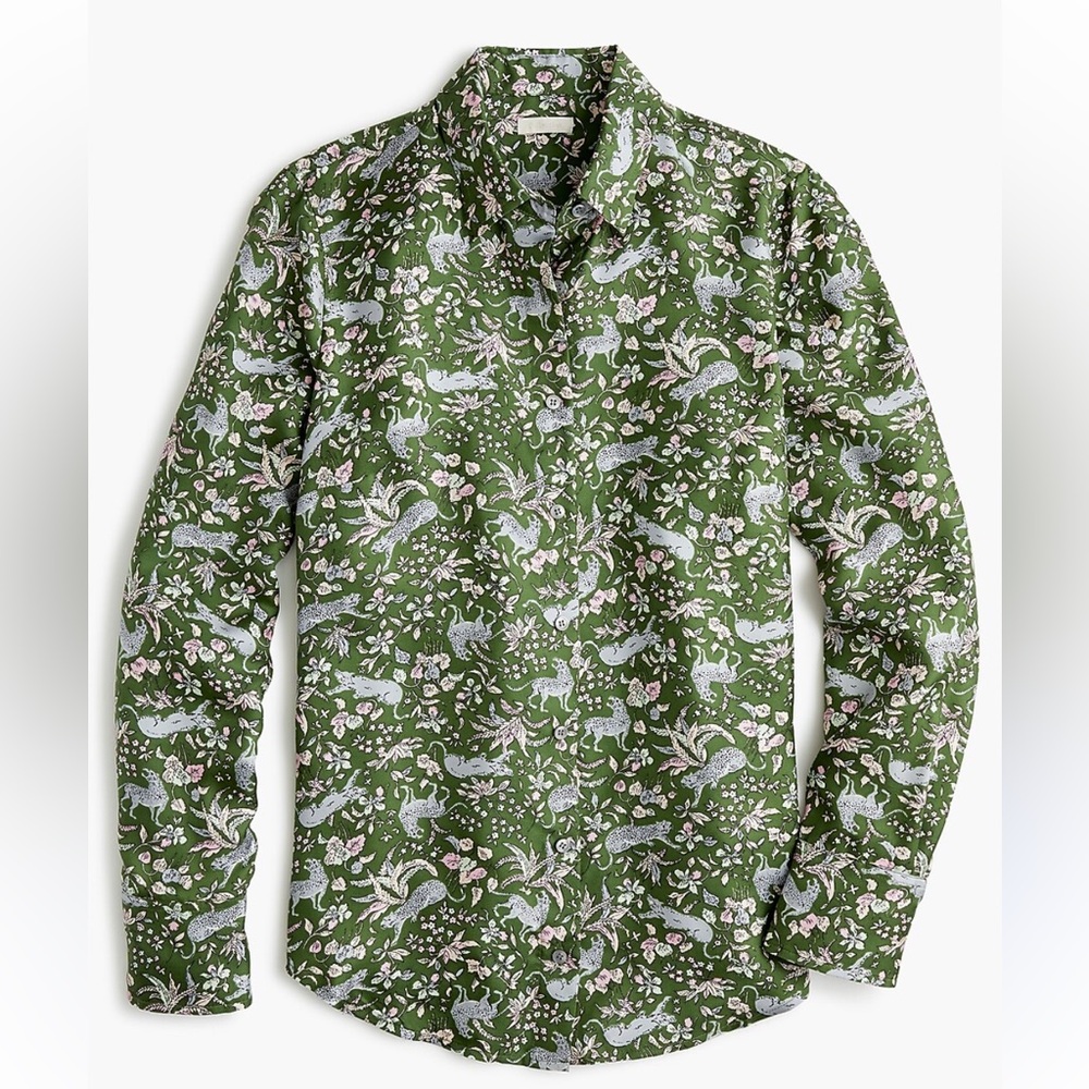 JCrew Collection 100% Silk Blouse